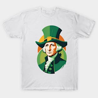 St. Patrick's Day George Washington T-Shirt